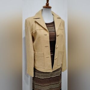 VINTAGE BUTTER SOFT HAND CRAFTED WESTERN JACKET